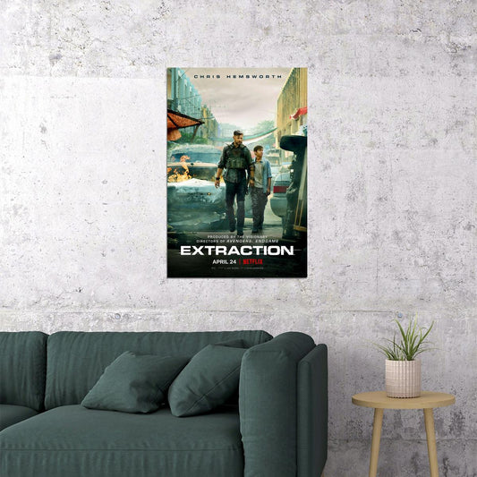 Extraction Out Of The Fire Movie Thriller Poster Wall Art Print Home Wall Decor - xonomax