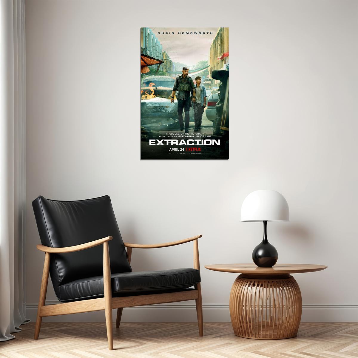 Extraction Out Of The Fire Movie Thriller Poster Wall Art Print Home Wall Decor - xonomax