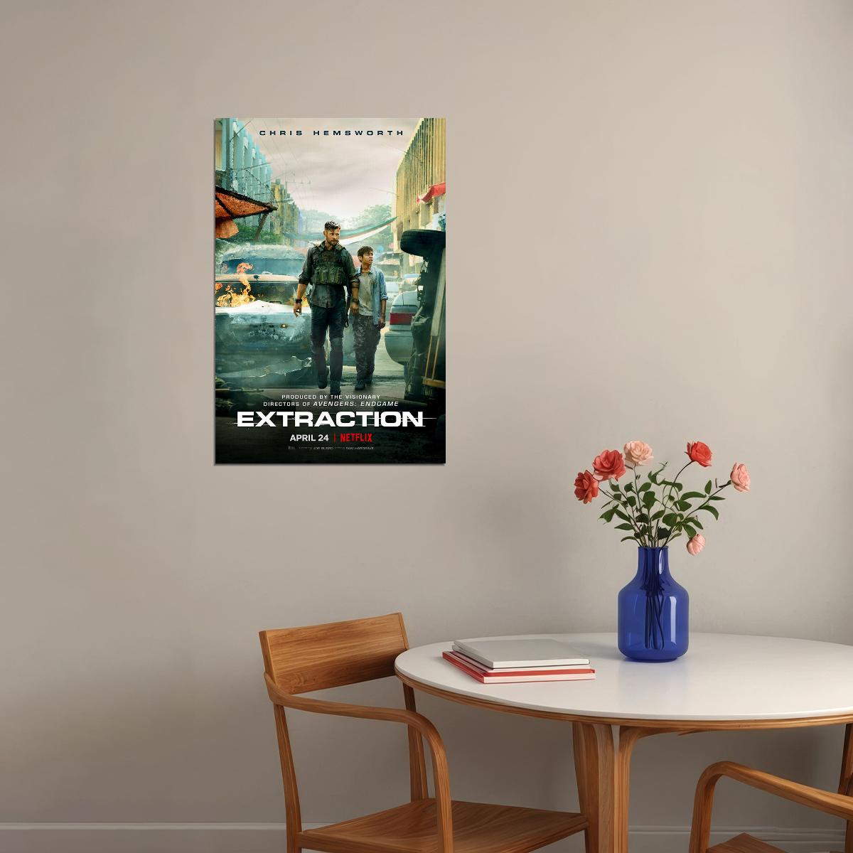 Extraction Out Of The Fire Movie Thriller Poster Wall Art Print Home Wall Decor - xonomax