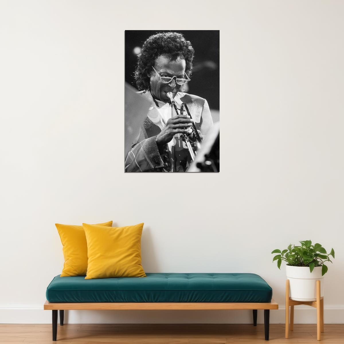 Hot Miles Davis Godfather Music Singer Poster Wall Art Print Home Wall Decor - xonomax