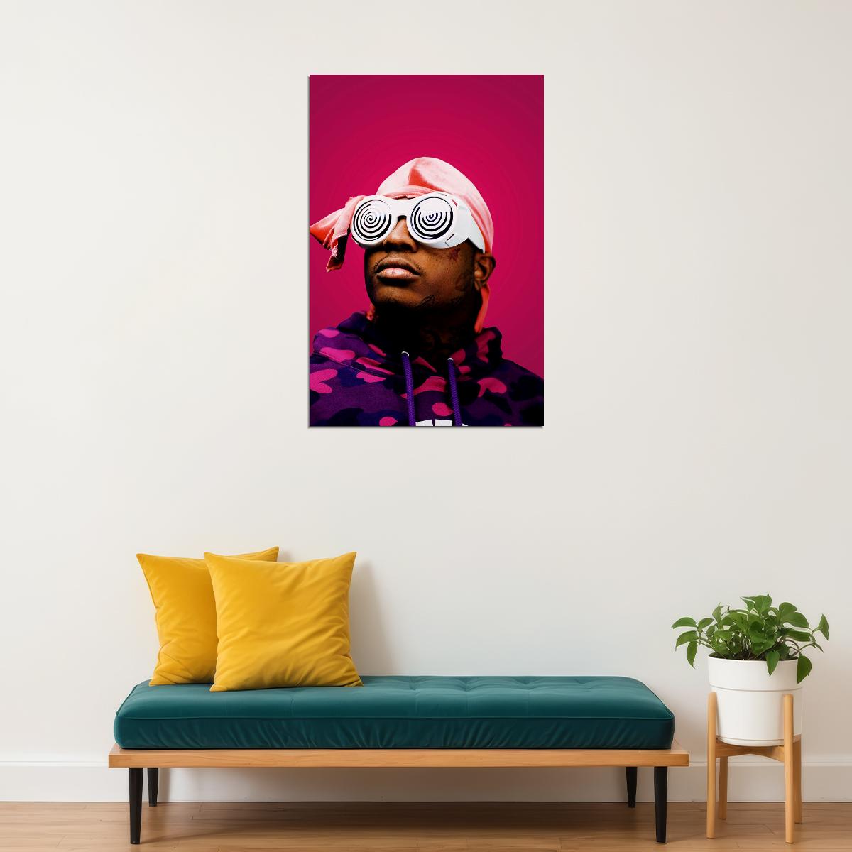 Hot Ski Mask The Slump Songwriter Singer Poster Wall Art Print Home Wall Decor - xonomax