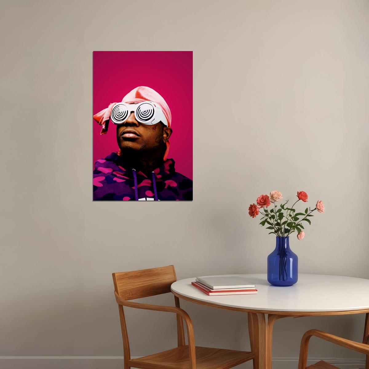 Hot Ski Mask The Slump Songwriter Singer Poster Wall Art Print Home Wall Decor - xonomax