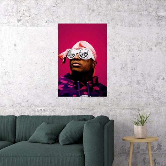 Hot Ski Mask The Slump Songwriter Singer Poster Wall Art Print Home Wall Decor - xonomax