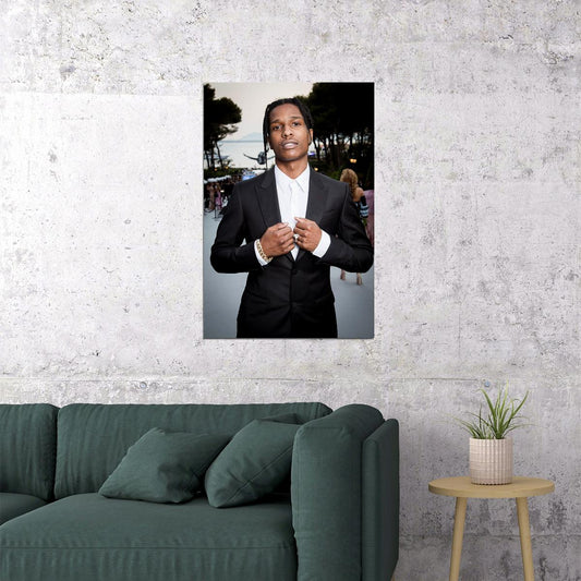 Hot Asap Rocky Rap Music Singer Picture Poster Wall Art Print Home Wall Decor - xonomax