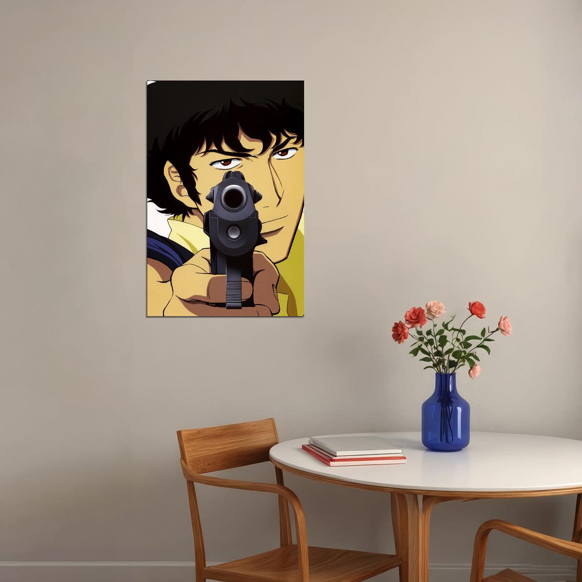 Hot Cowboy Bebop Science Fiction Animation Poster Wall Art Print Home Wall Decor