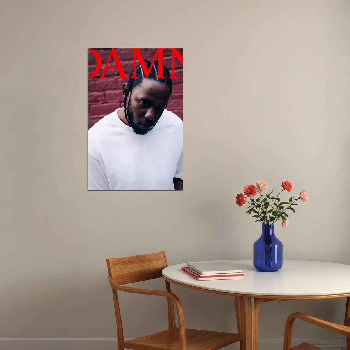 Kendrick Lamar Damn 2020 Rap Album Singer Poster Wall Art Print Home Wall Decor - xonomax