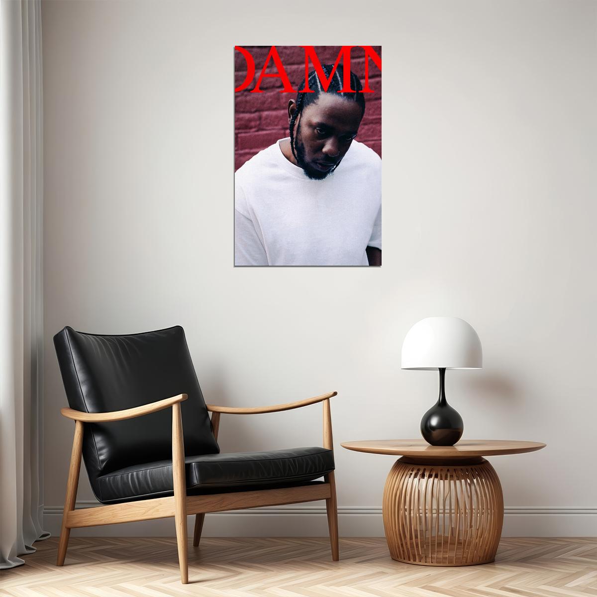Kendrick Lamar Damn 2020 Rap Album Singer Poster Wall Art Print Home Wall Decor - xonomax