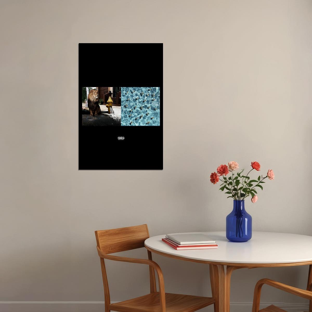 Meek Mill Legends Of The Summer 2020 Rap Album Singer Poster Wall Art Print Home Wall Decor - xonomax