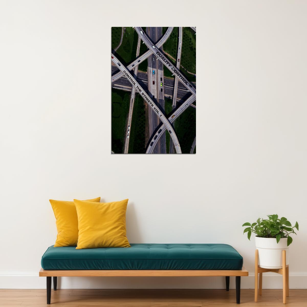 Quality Control Control The Streets 2020 Rap Album Singer Poster Wall Art Print Home Wall Decor - xonomax