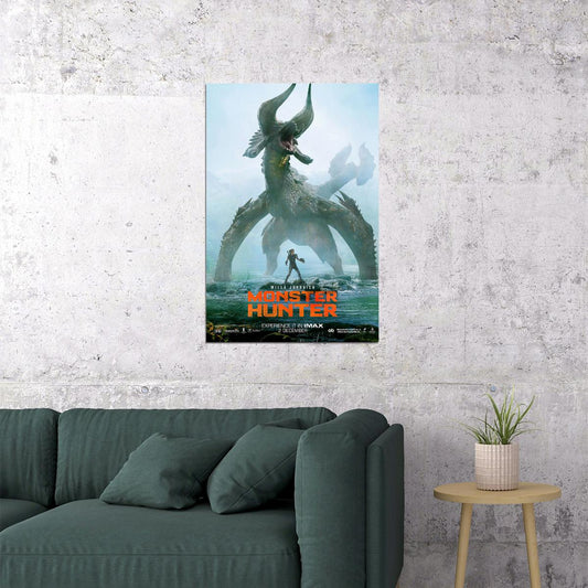 Monster Hunter Movie Milla Jovovich Adventure Poster Wall Art Print Home Wall Decor - xonomax