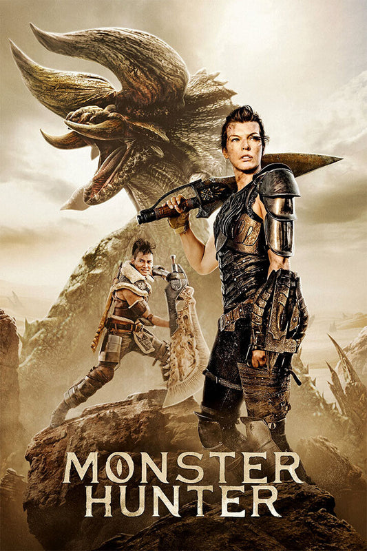 Monster Hunter Movie Milla Jovovich Fantasy Poster Wall Art Print Home Wall Decor - xonomax
