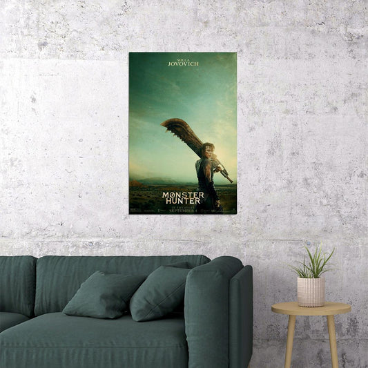 Monster Hunter Movie 2020 Tony Jaa Hot Adventure Poster Wall Art Print Home Wall Decor - xonomax