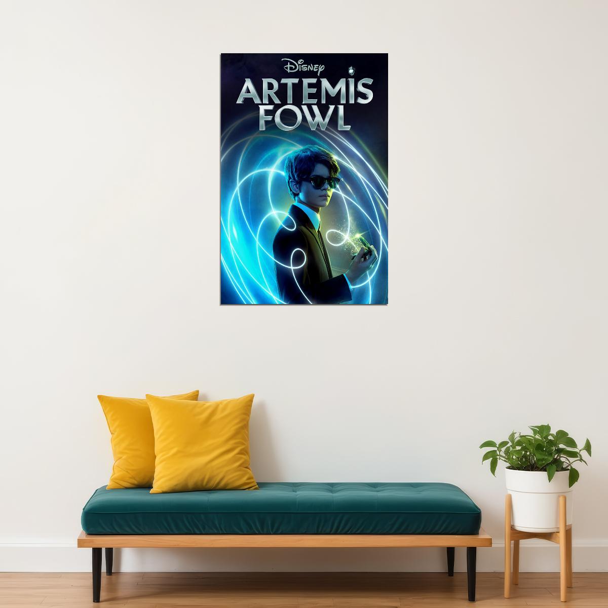 Artemis Fowl Movie Remember The Name 2020 Action Poster Wall Art Print Home Wall Decor - xonomax