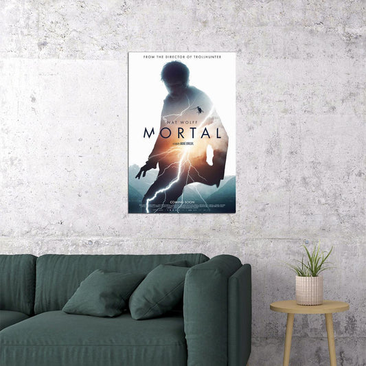 Mortal Movie 2020 Nat Wolff Adventure Drama Action Poster Wall Art Print Home Wall Decor - xonomax