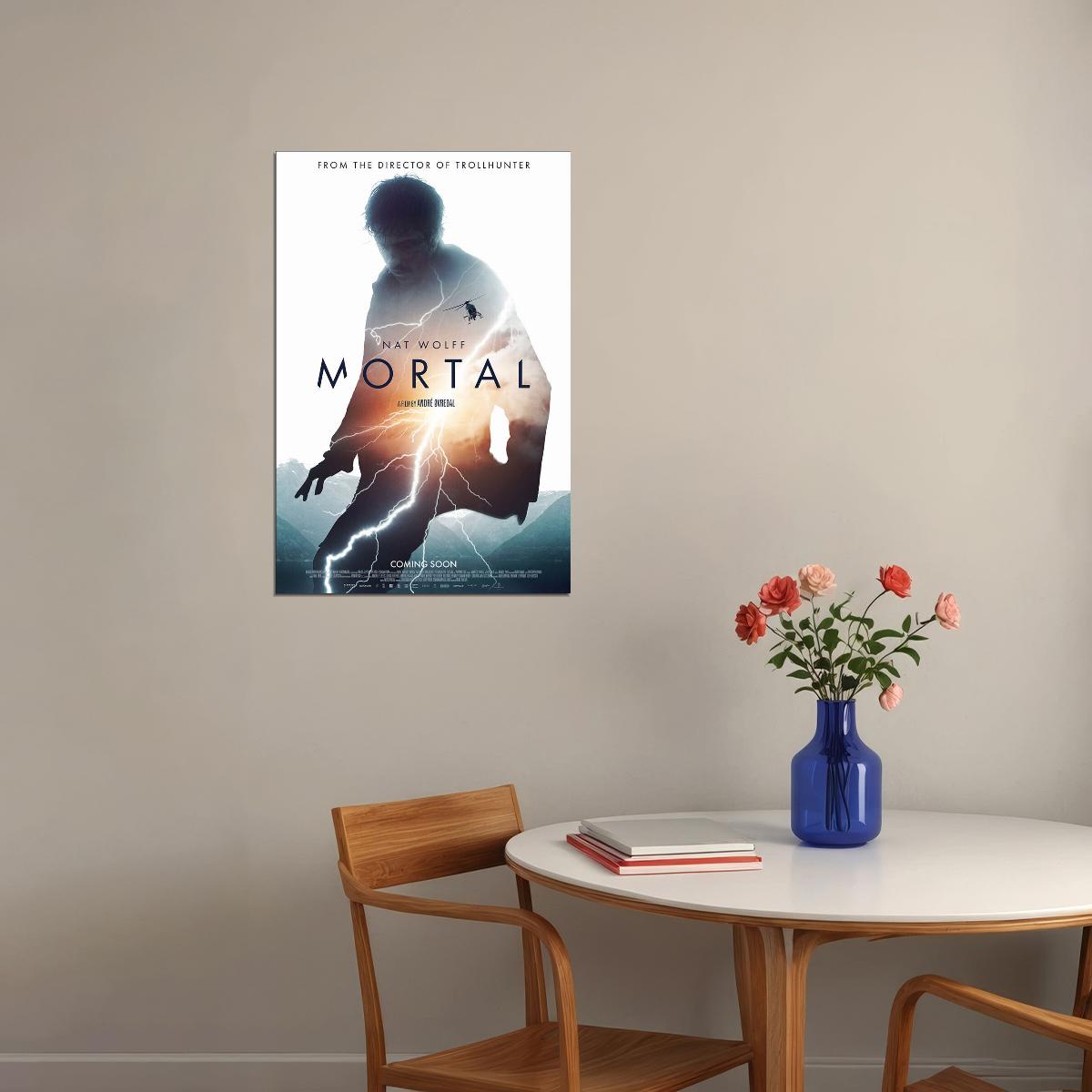 Mortal Movie 2020 Nat Wolff Adventure Drama Action Poster Wall Art Print Home Wall Decor - xonomax