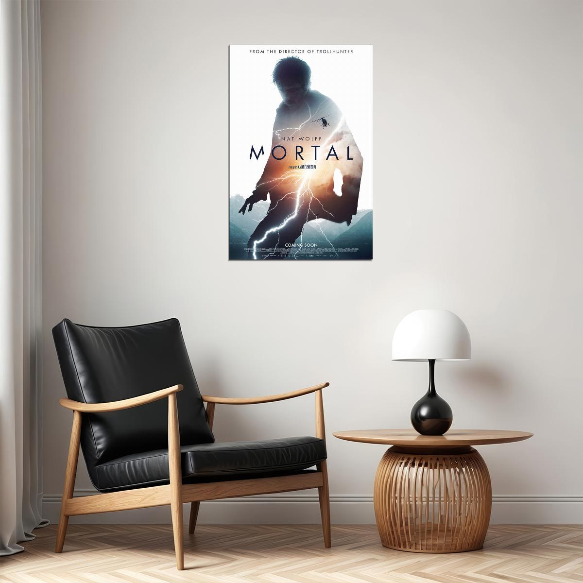 Mortal Movie 2020 Nat Wolff Adventure Drama Action Poster Wall Art Print Home Wall Decor - xonomax