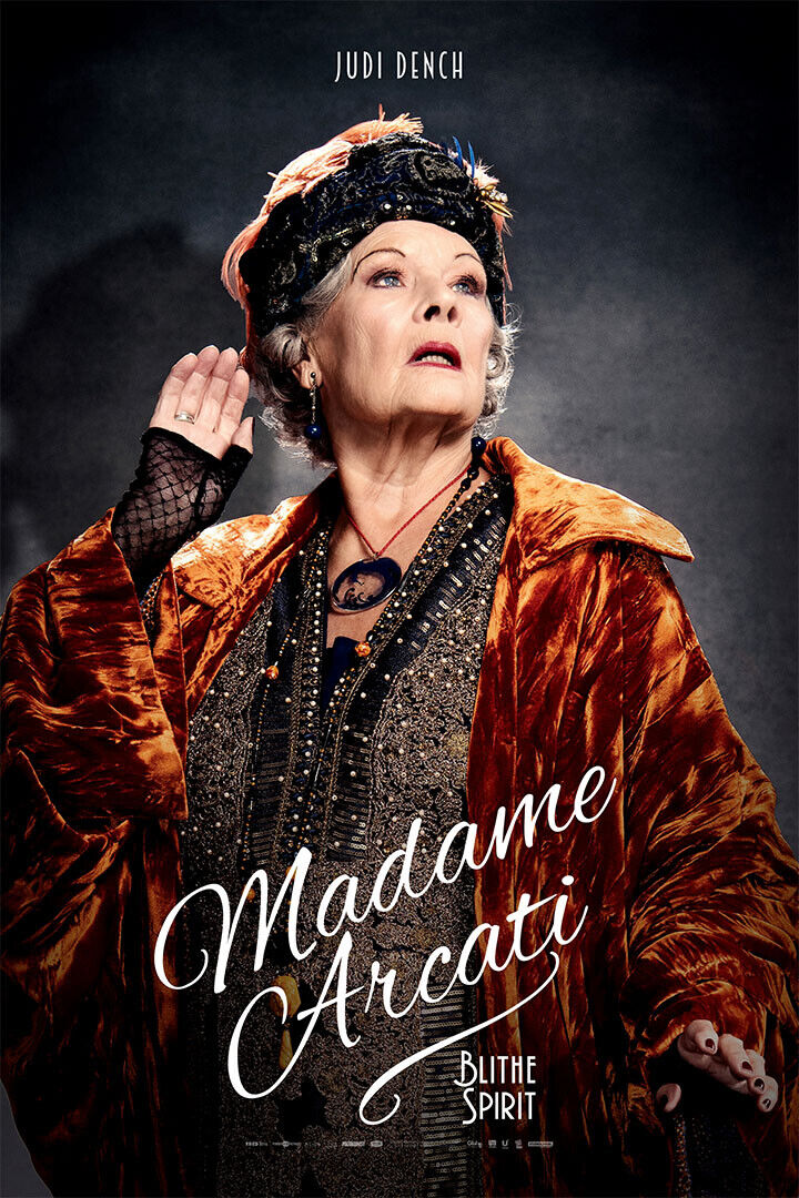 Blithe Spirit Movie 2020 Romantic Comedy Fantasy Poster Wall Art Print Home Wall Decor - xonomax