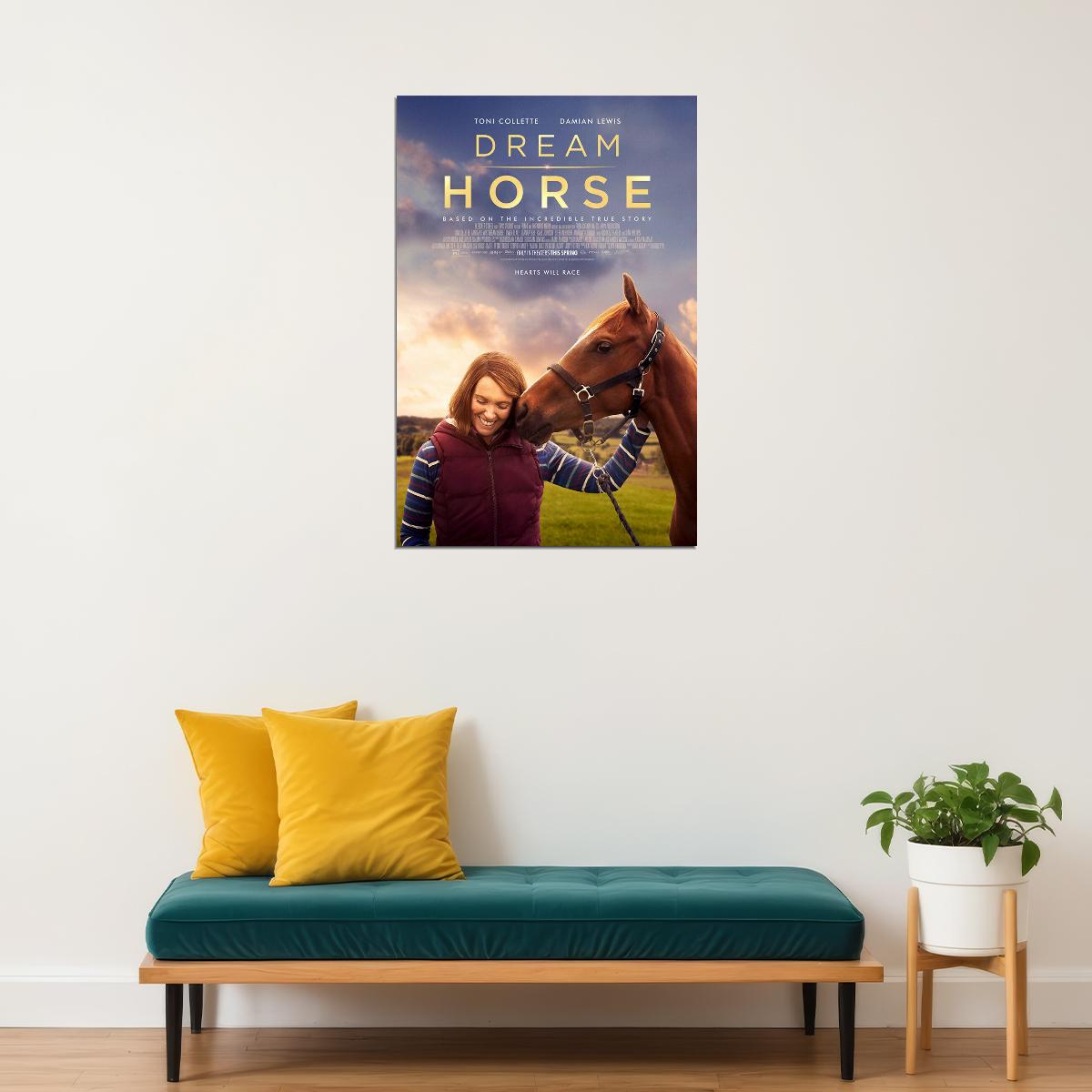 Dream Horse 2020 Movie Comedy Drama Poster Wall Art Print Home Wall Decor - xonomax