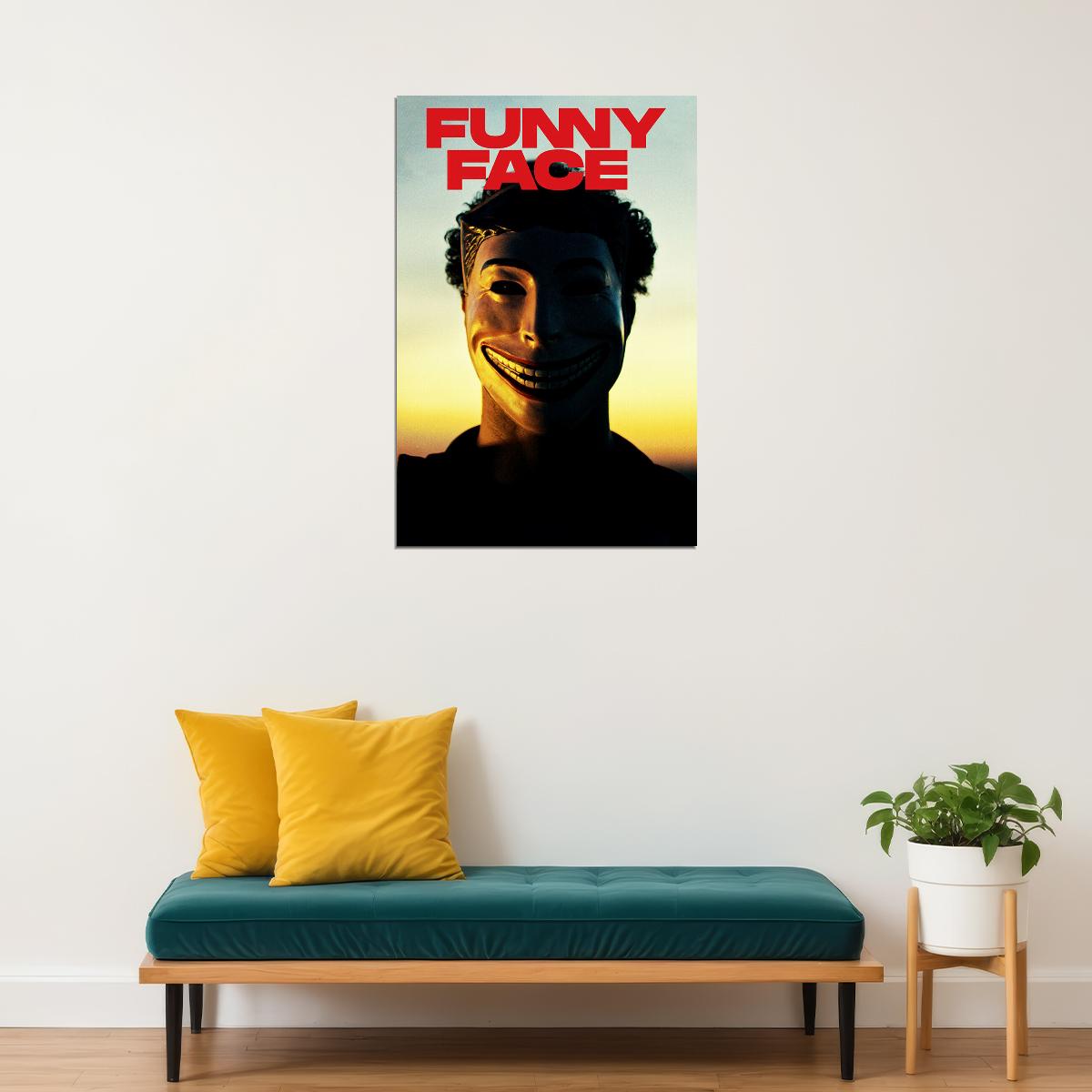 Funny Face Movie 2020 Comedy Musical Romantic Poster Wall Art Print Home Wall Decor - xonomax