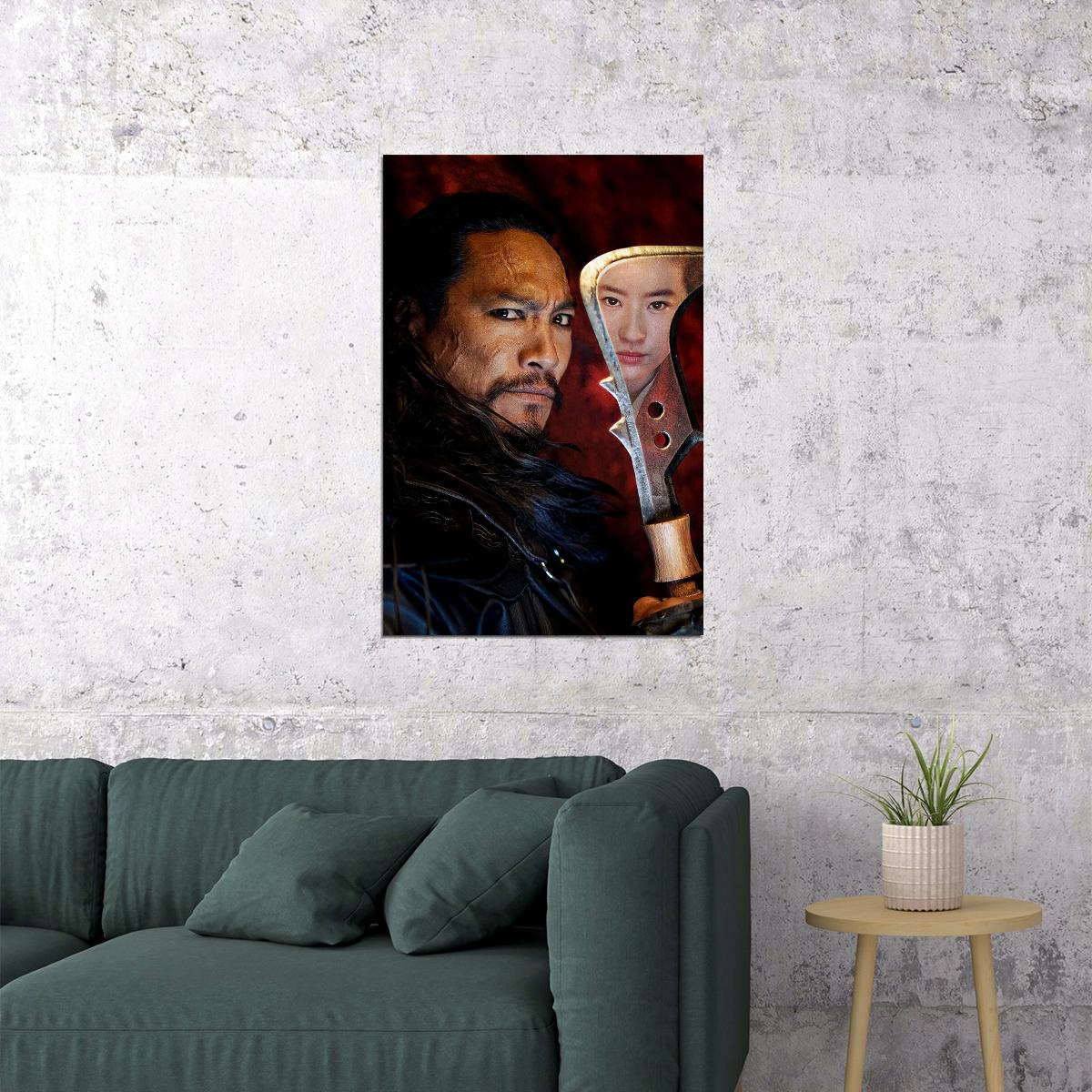 Mulan Movie 2020 Hot Girl Yifei Liu Adventure Poster Wall Art Print Home Wall Decor - xonomax