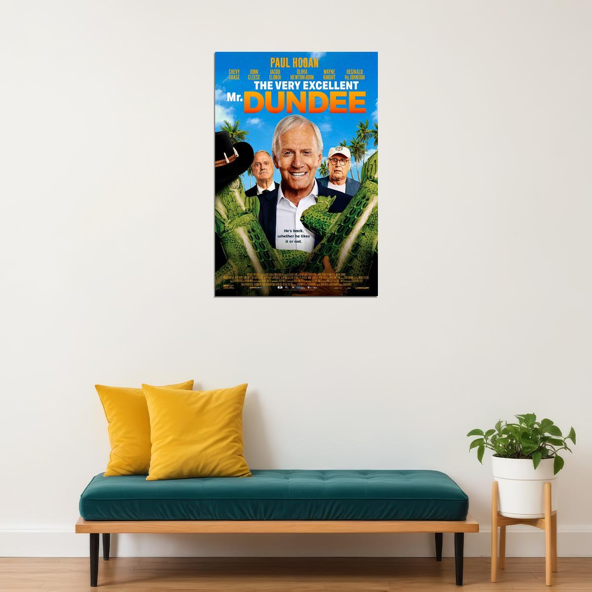 The Very Excellent Mr. Dundee Movie 2020 Comedy Poster Wall Art Print Home Wall Decor - xonomax