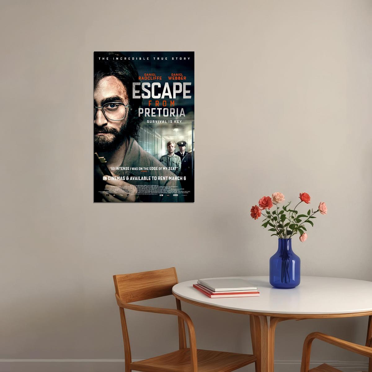 Escape From Pretoria 2020 Movie Thriller Poster Wall Art Print Home Wall Decor - xonomax