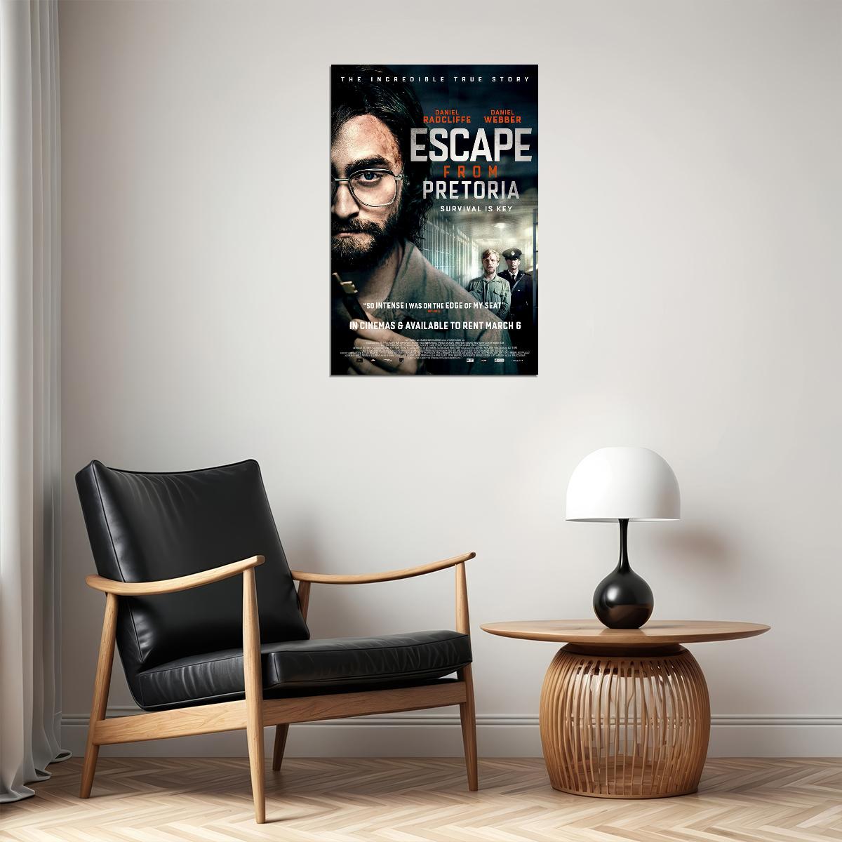 Escape From Pretoria 2020 Movie Thriller Poster Wall Art Print Home Wall Decor - xonomax