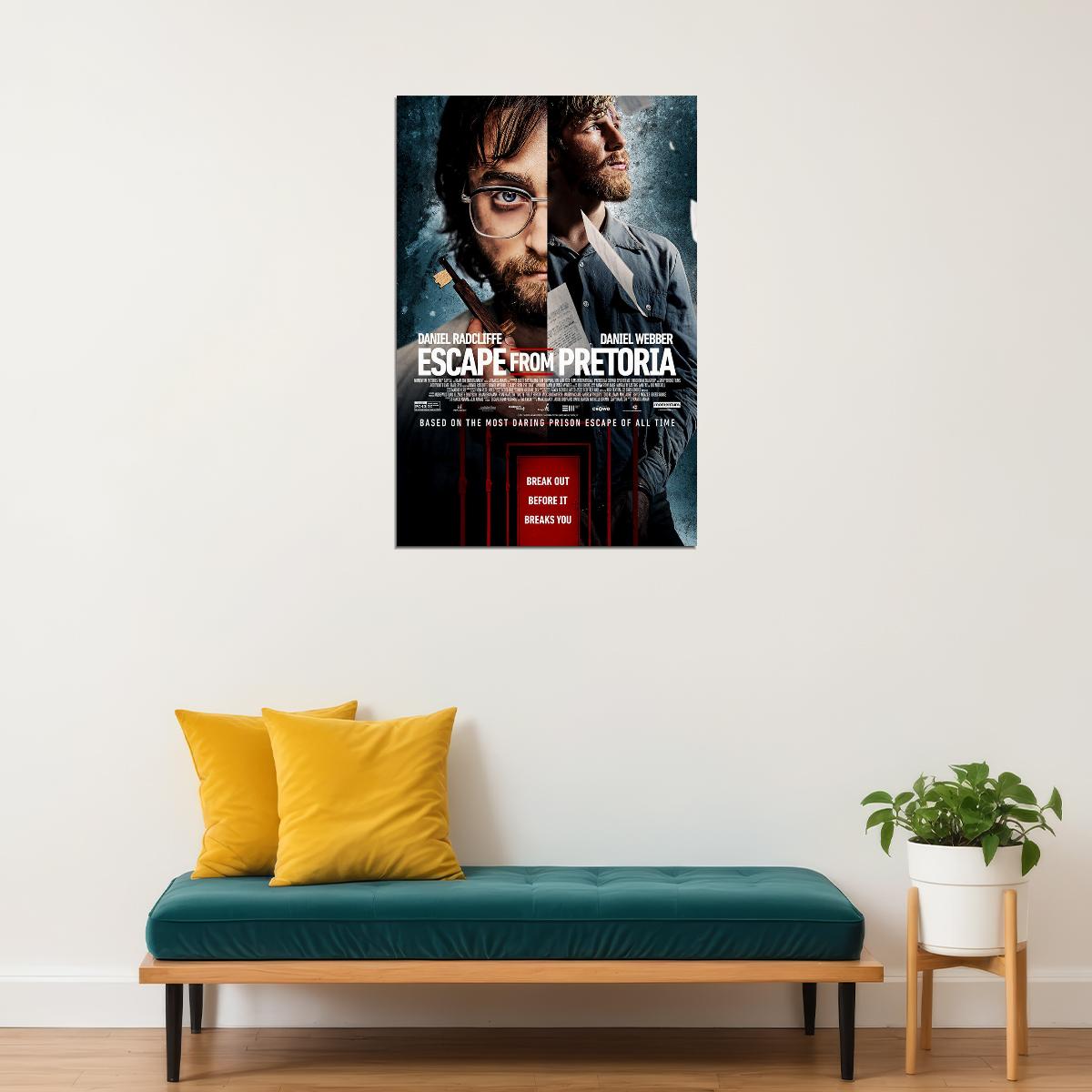 Escape From Pretoria Movie 2020 Poster Wall Art Print Home Wall Decor - xonomax
