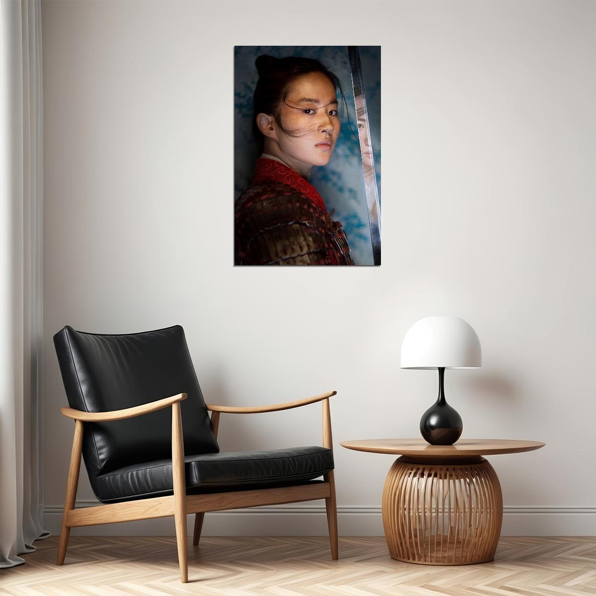 Mulan 2020 Movie Yifei Liu Sexy Girl Adventure Poster Wall Art Print Home Wall Decor - xonomax