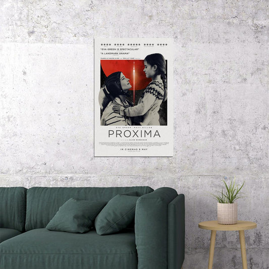 Proxima 2020 Movie Eva Green Drama Poster Wall Art Print Home Wall Decor - xonomax