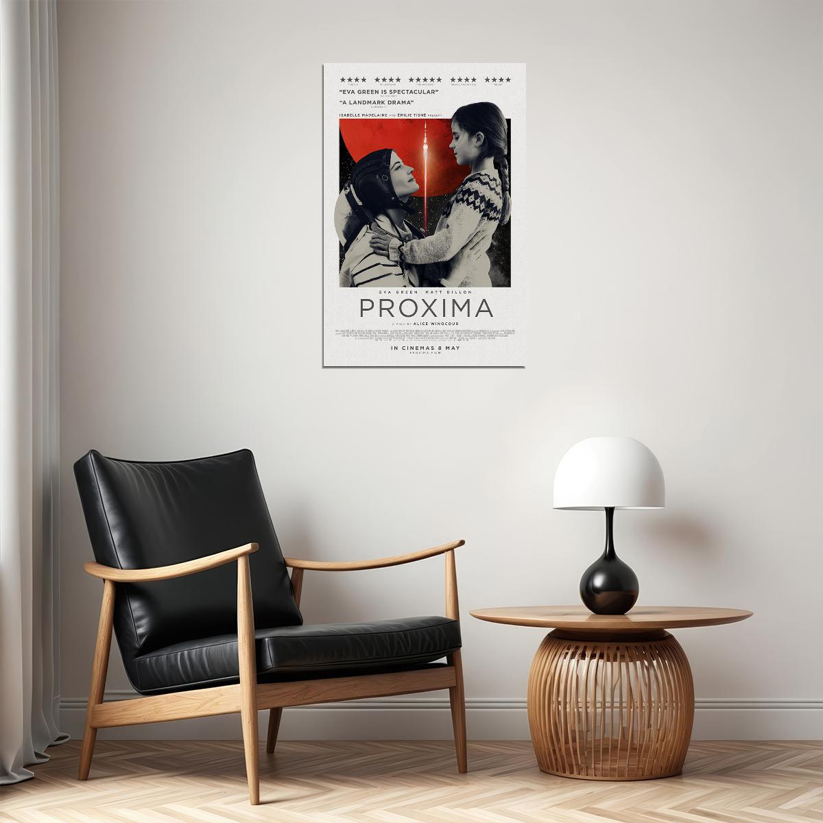 Proxima 2020 Movie Eva Green Drama Poster Wall Art Print Home Wall Decor - xonomax