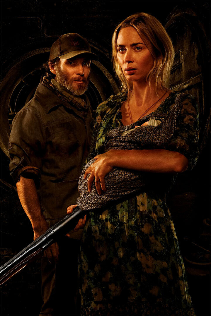 A Quiet Place Part Ii Movie Emily Blunt Horror Poster Wall Art Print Home Wall Decor - xonomax
