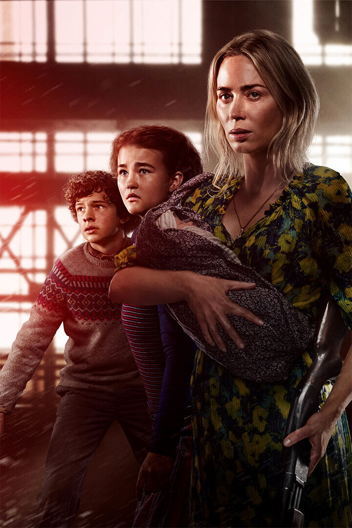 A Quiet Place Part Ii Movie Emily Blunt Horror Poster Wall Art Print Home Wall Decor - xonomax