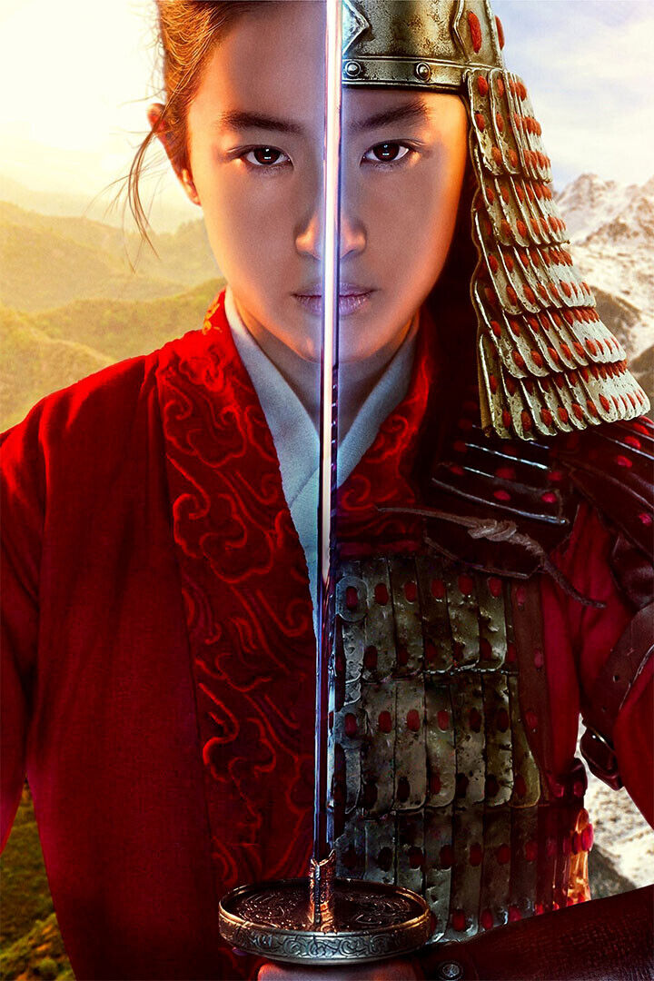 Mulan Movie 2020 Yifei Liu Action Adventure Poster Wall Art Print Home Wall Decor - xonomax