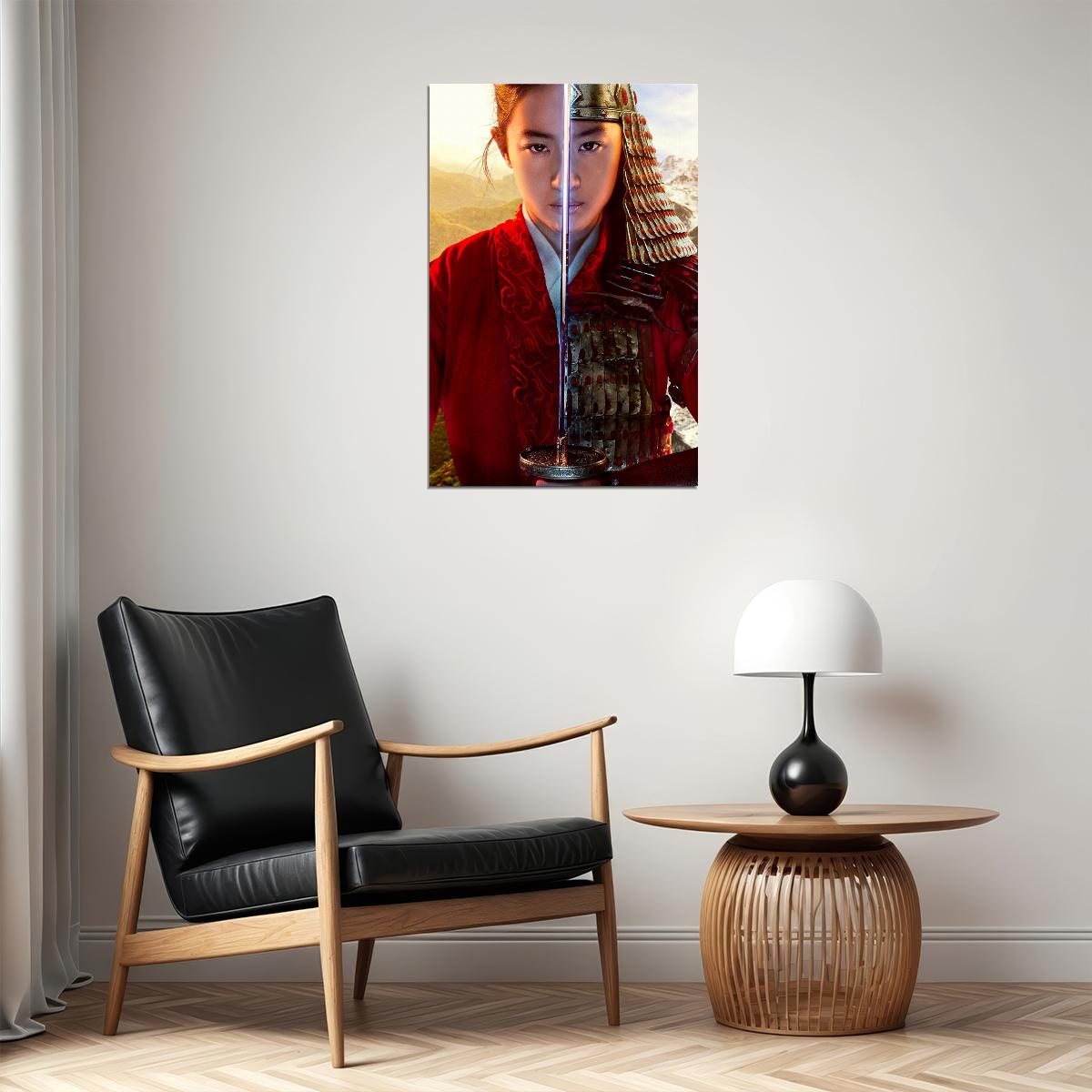 Mulan Movie 2020 Yifei Liu Action Adventure Poster Wall Art Print Home Wall Decor - xonomax