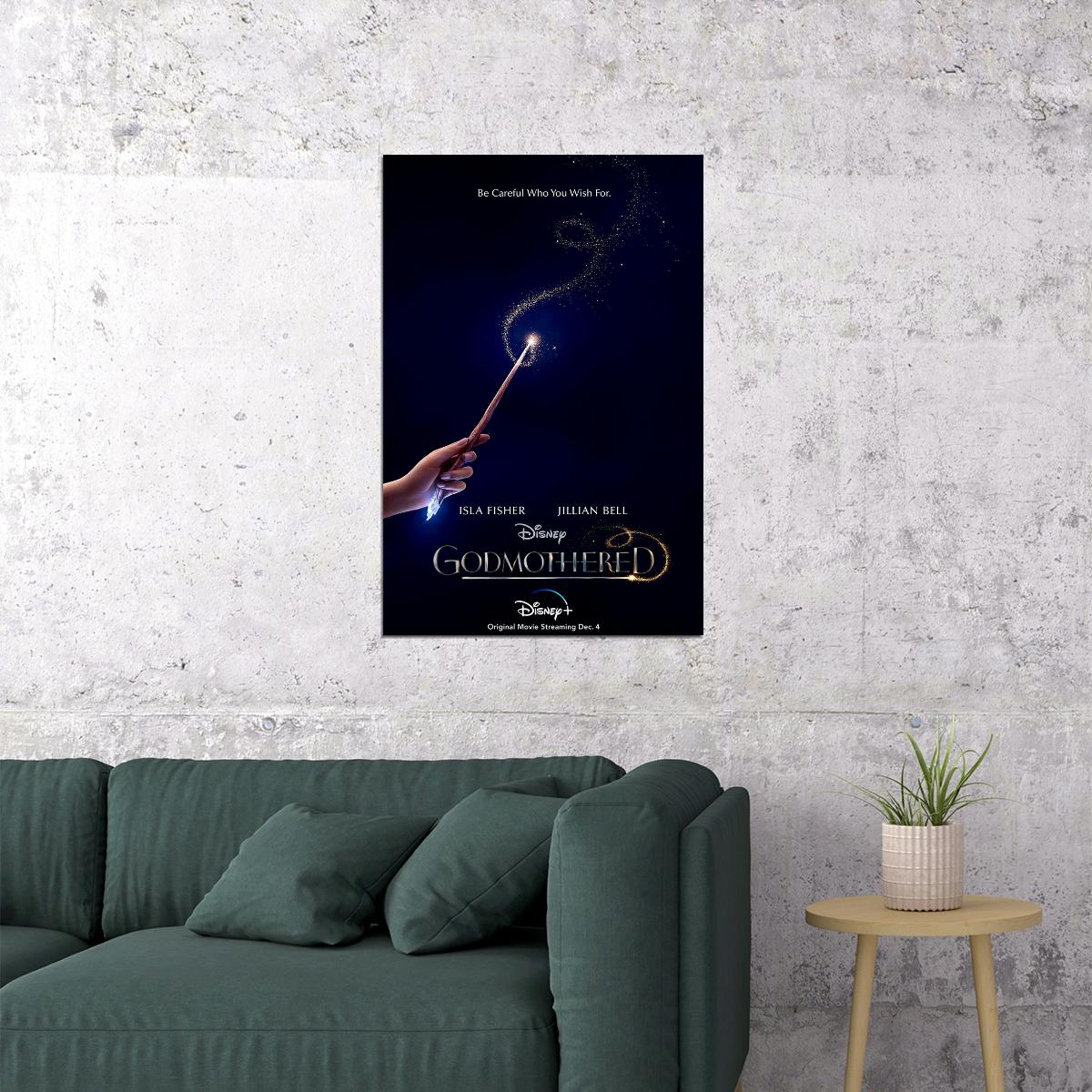 Godmothered Movie Comedy Drama Family Poster Wall Art Print Home Wall Decor - xonomax