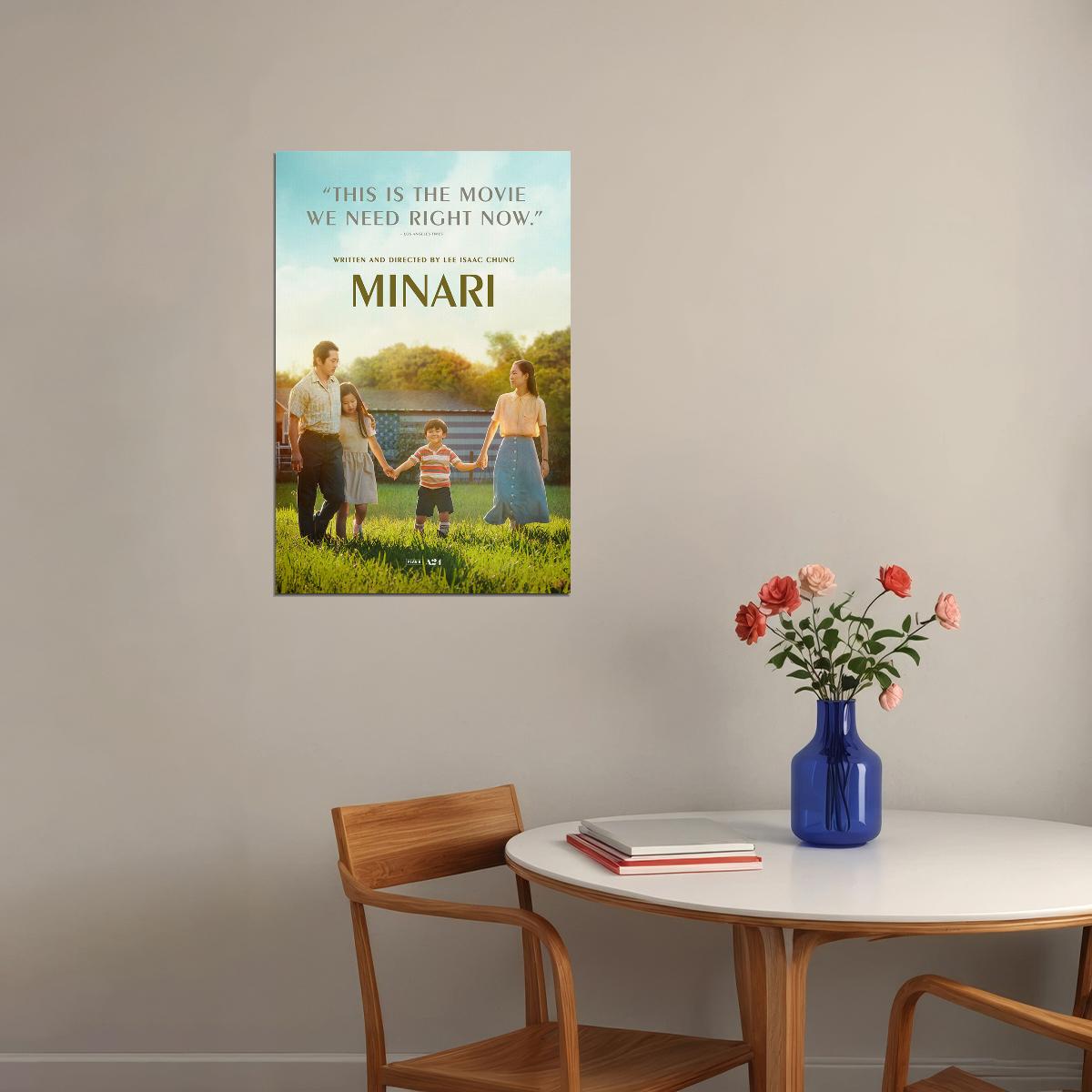 Minari Movie Adventure Drama Poster Wall Art Print Home Wall Decor - xonomax
