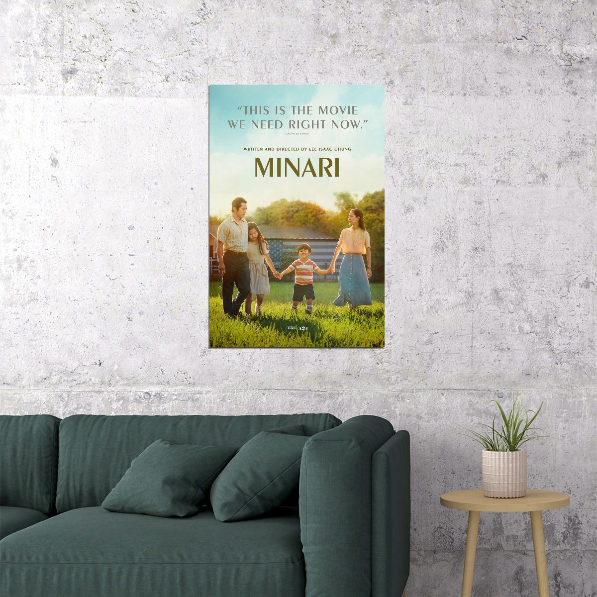 Minari Movie Adventure Drama Poster Wall Art Print Home Wall Decor - xonomax