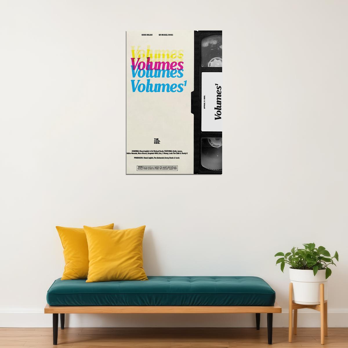 The Cool Kids Volumes Music Album American Hip Hop Poster Wall Art Print Home Wall Decor - xonomax