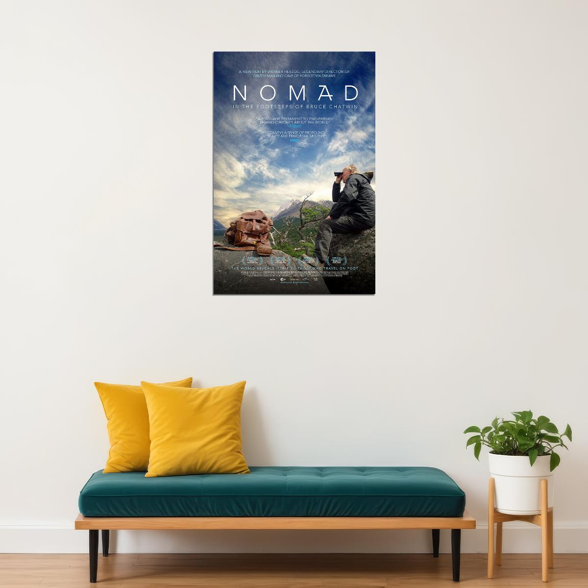 Nomad In The Footsteps Of Bruce Chatwin Movie Poster Wall Art Print Home Wall Decor - xonomax