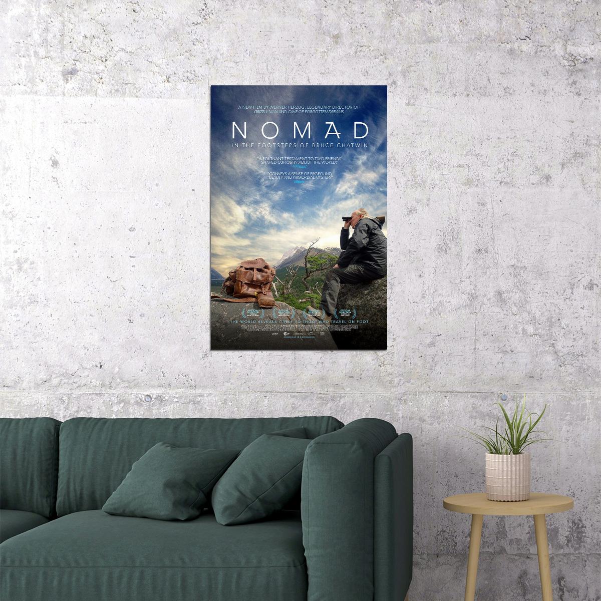 Nomad In The Footsteps Of Bruce Chatwin Movie Poster Wall Art Print Home Wall Decor - xonomax