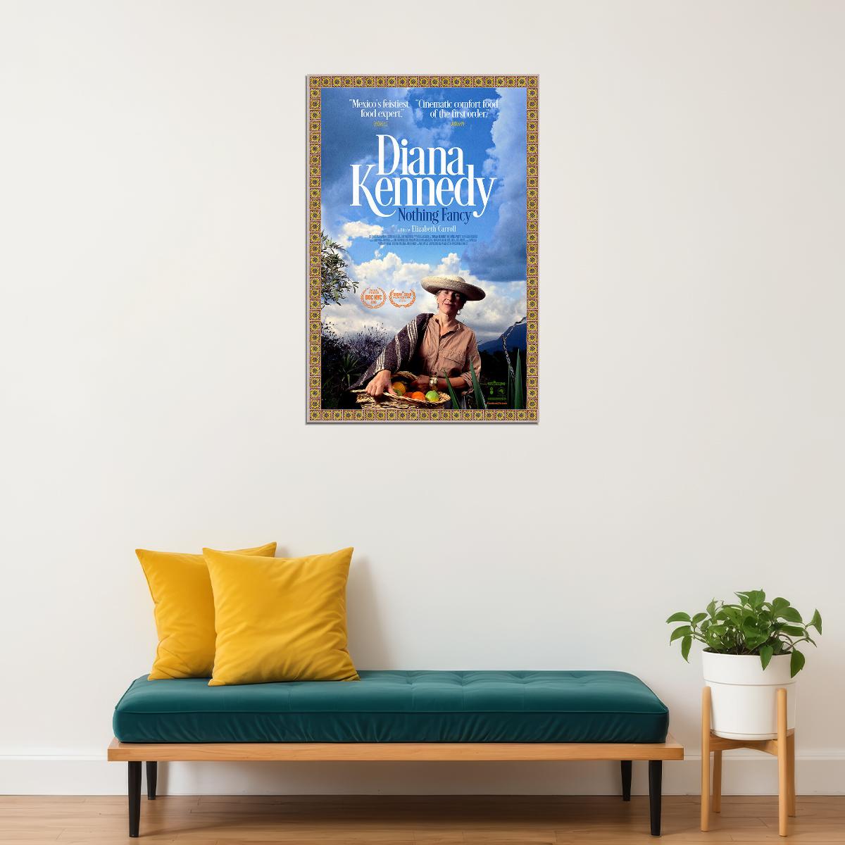 Nothing Fancy Diana Kennedy Movie 2020 Documentary Poster Wall Art Print Home Wall Decor - xonomax