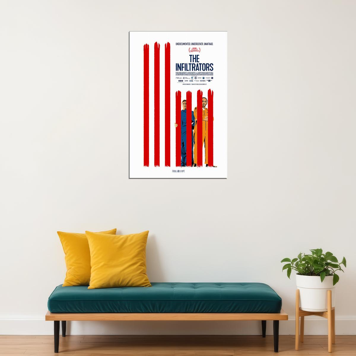 The Infiltrators Movie 2020 Drama Poster Wall Art Print Home Wall Decor - xonomax