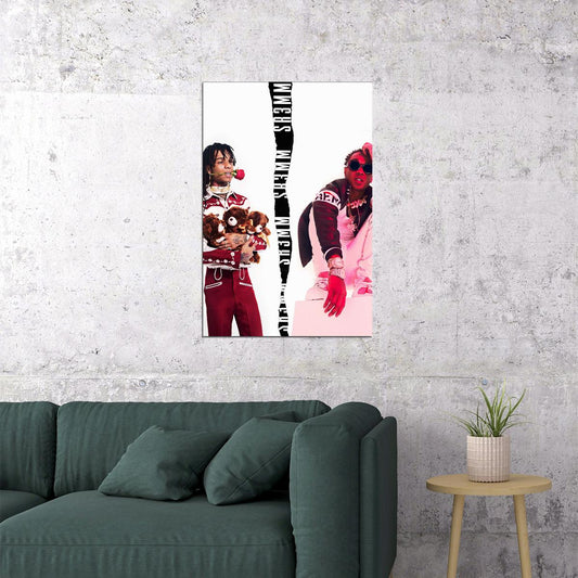 Rae Sremmurd Sr3mm 2020 Rap Album Singer Musicians Poster Wall Art Print Home Wall Decor - xonomax