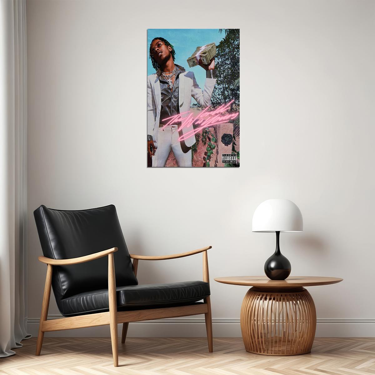 Rich The Kid The World Is Yours 2020 Rap Album Singer Poster Wall Art Print Home Wall Decor - xonomax