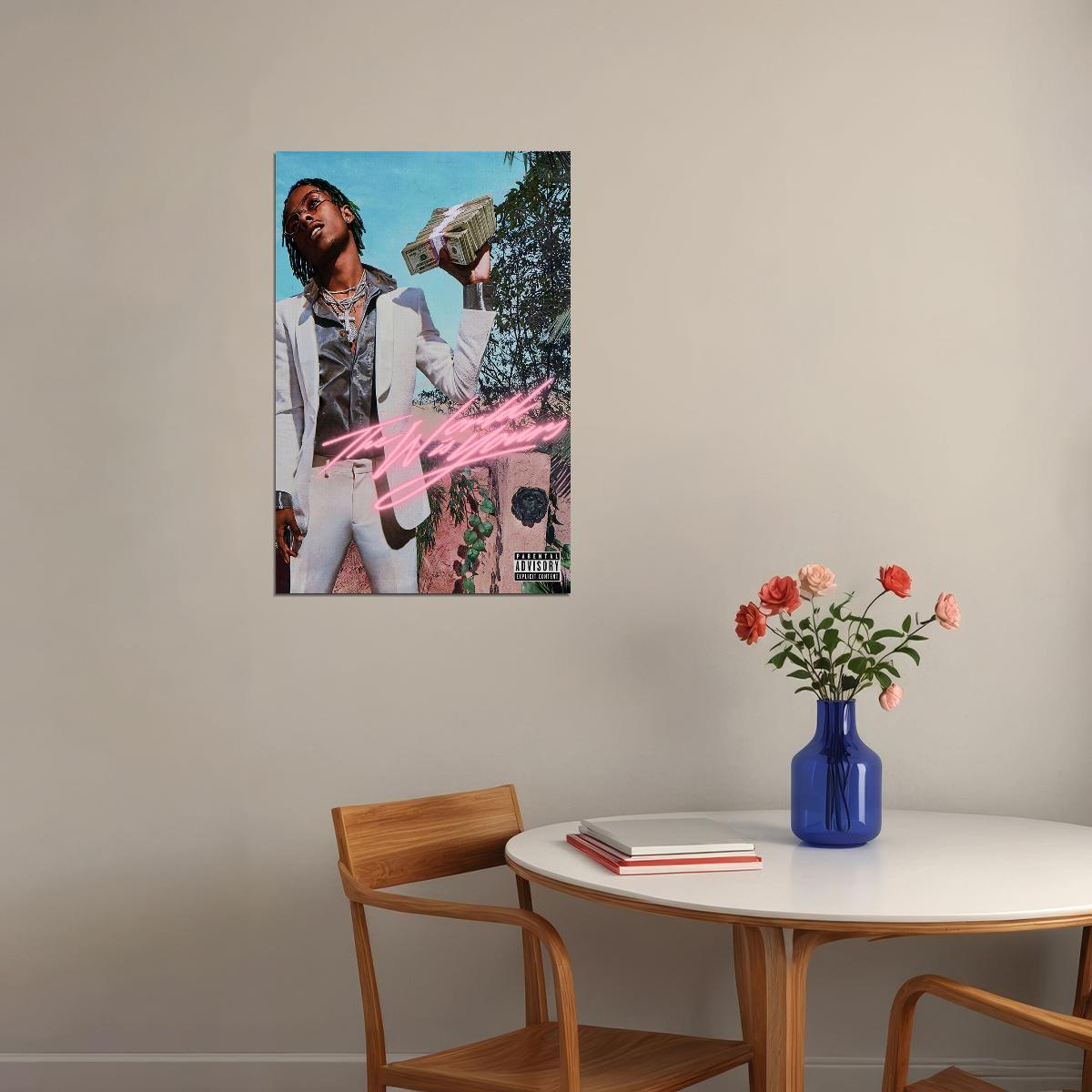 Rich The Kid The World Is Yours 2020 Rap Album Singer Poster Wall Art Print Home Wall Decor - xonomax