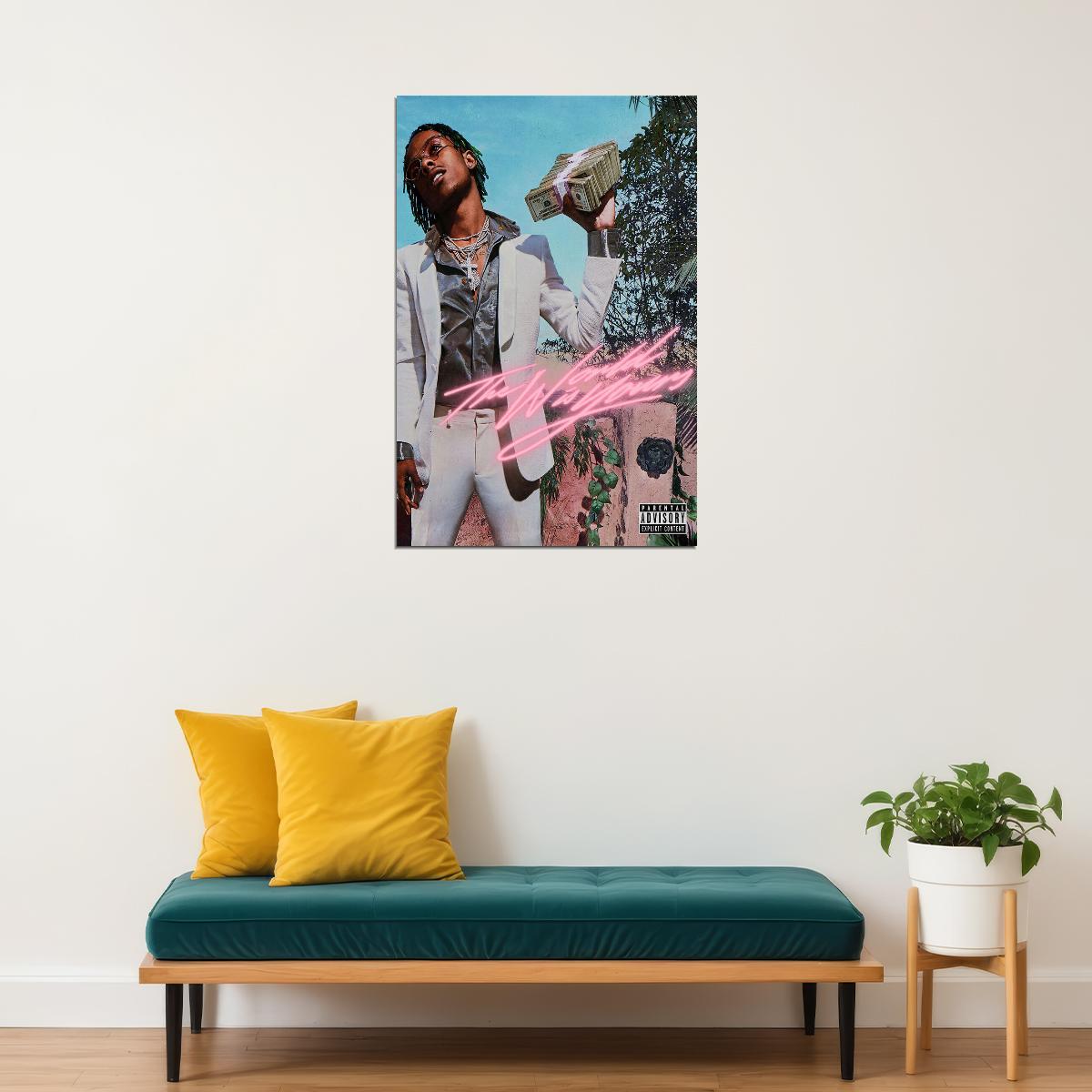 Rich The Kid The World Is Yours 2020 Rap Album Singer Poster Wall Art Print Home Wall Decor - xonomax