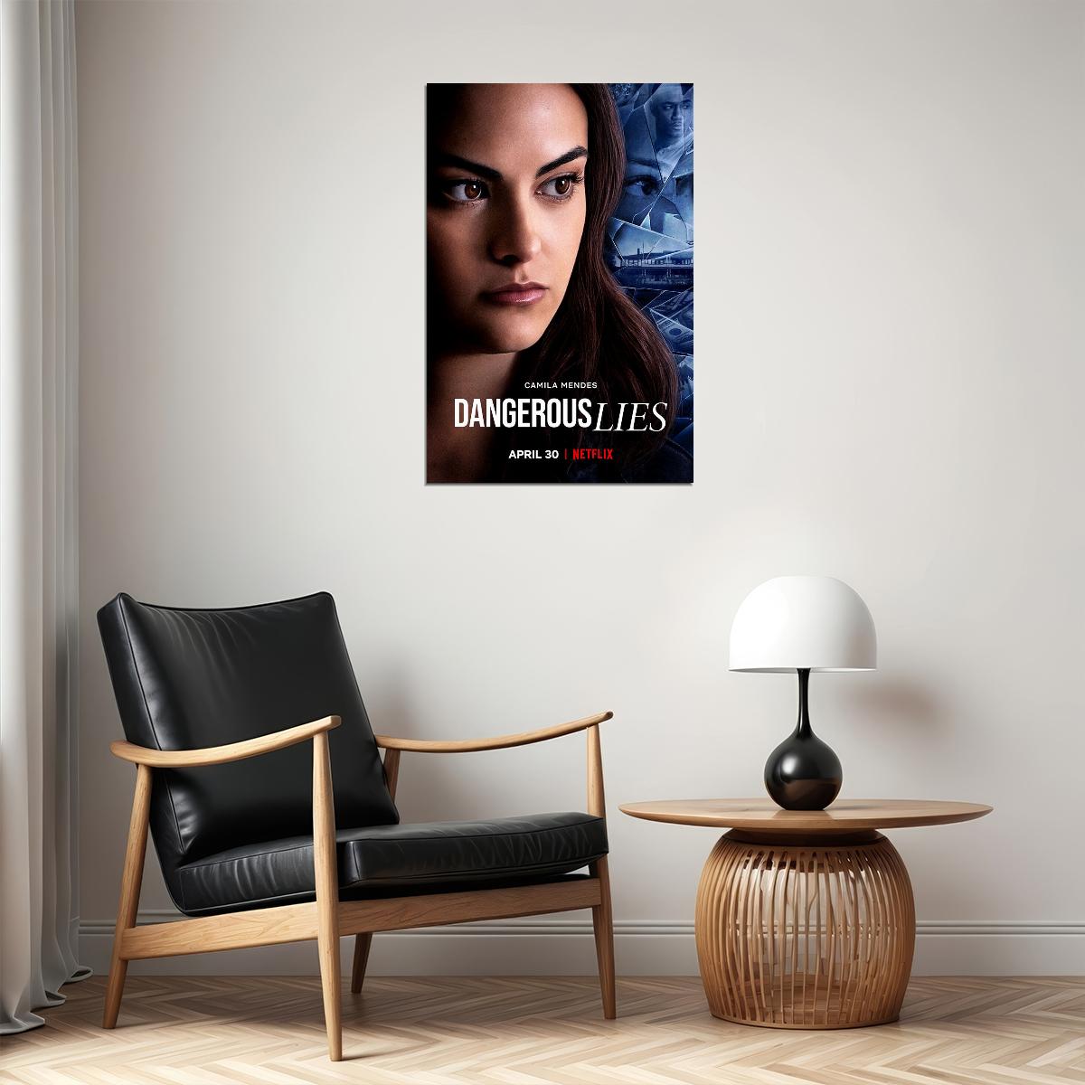 Dangerous Lies Tv Movie Horror 2020 Thriller Poster Wall Art Print Home Wall Decor - xonomax