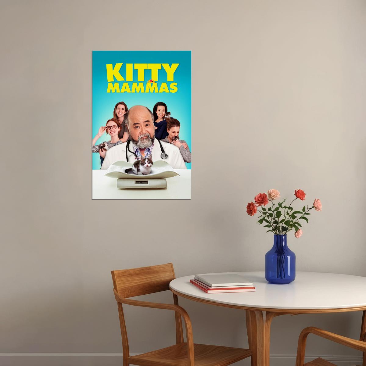 Kitty Mammas Movie 2020 Comedy Poster Wall Art Print Home Wall Decor - xonomax