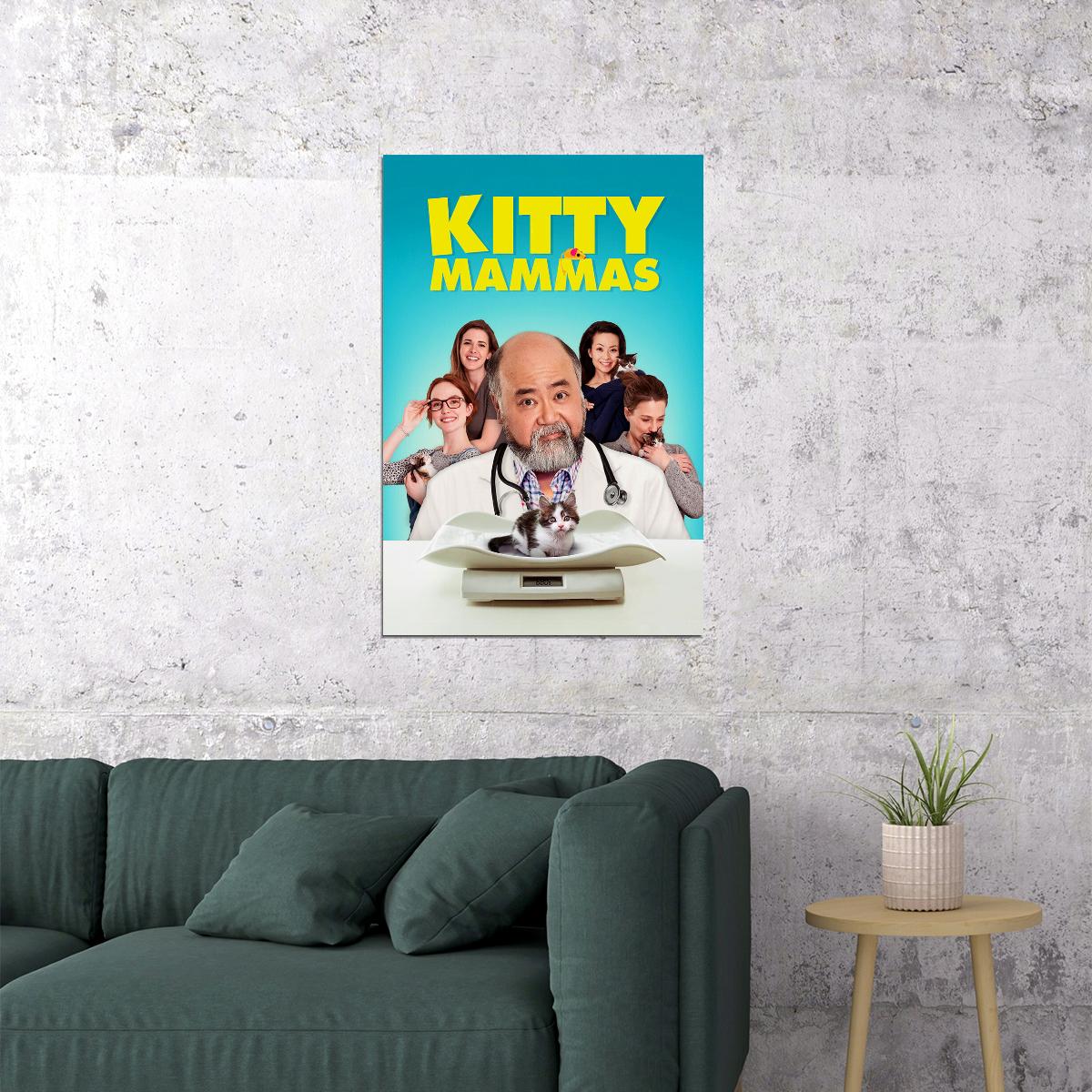 Kitty Mammas Movie 2020 Comedy Poster Wall Art Print Home Wall Decor - xonomax